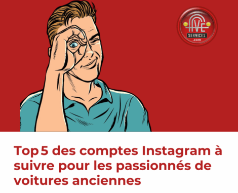 Top 5 des comptes Instagram à suivre pour les passionnés de voitures anciennes